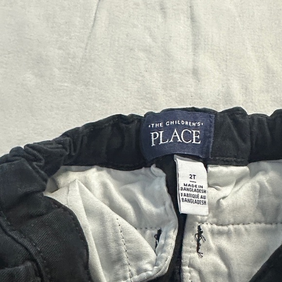 The Children's Place - Black Elastic Waist Pants - Picture 2 of 4
